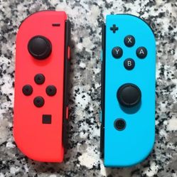 Nintendo Switch Joy Cons Red And Blue