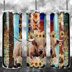 Highland Cow Tumbler