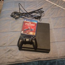 ps4 + 1 game + 1 controller + hdmi + power cord 