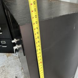 Metal Cabinet Dimensions Are Attached To Photos