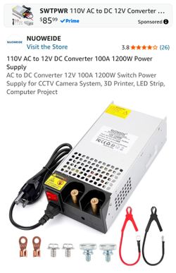 12V AC to DC converter (Read Desc)