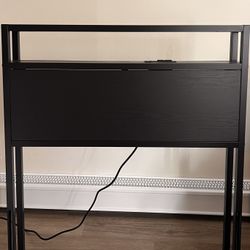 Twin Bed Frame (With Charging Station)