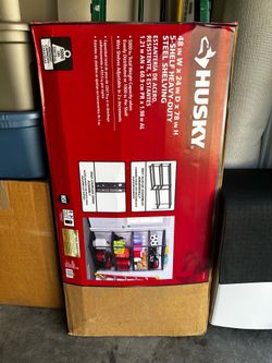Husky 5 Shelf Heavy Duty Steel Shelving
