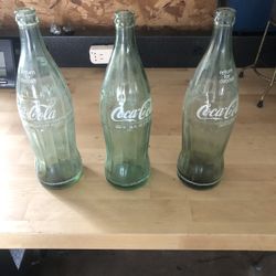 Coke Bottles Glass