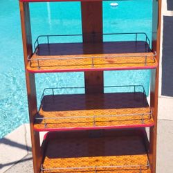 Coke Cola Rolling Display & Storage Racks