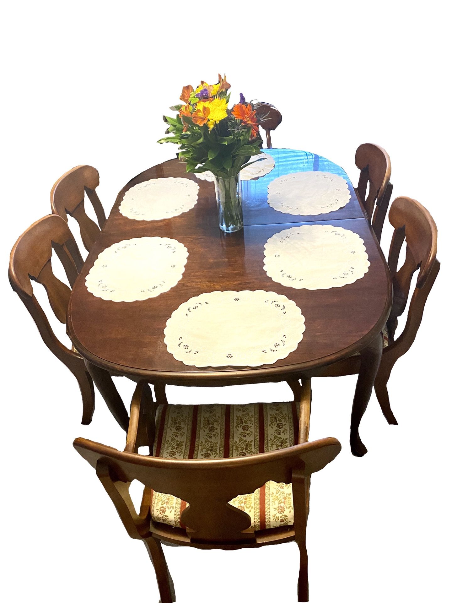 Vintage Henkel Harris Queen Anne Dining Table ONLY