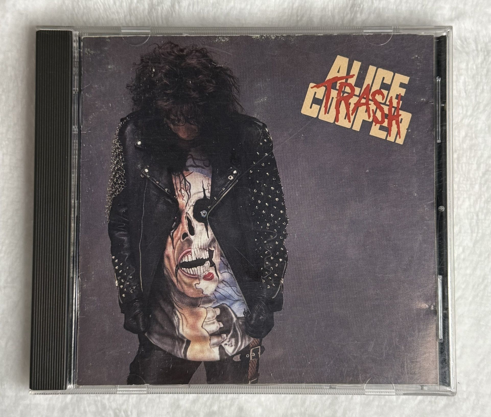 Alice Cooper – Trash (1989, Epic Records) CD Classic Hard Rock Album ft. Poison