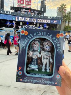 LA Dodgers Día de los Dodgers Bobblehead Set