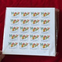 2000pcs Happy Birthday USPS Forever Postage Stamps (brand New&authentic)