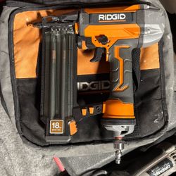 Ridgid Nail Gun 18 Gauge
