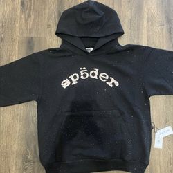 Sp5der VVS Black Hoodie