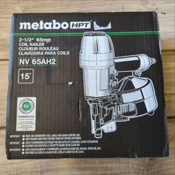 Metabo HPT 2-1/2-in 15-Degree Pneumatic Siding Nailer #9052