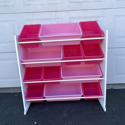 Girls Toy Storage Organizer