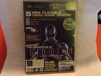 XBOX 360 Chronicles of Riddick playable game Demos.