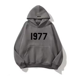 Dark Grey 1977 Fear of God Essentials Hoodie