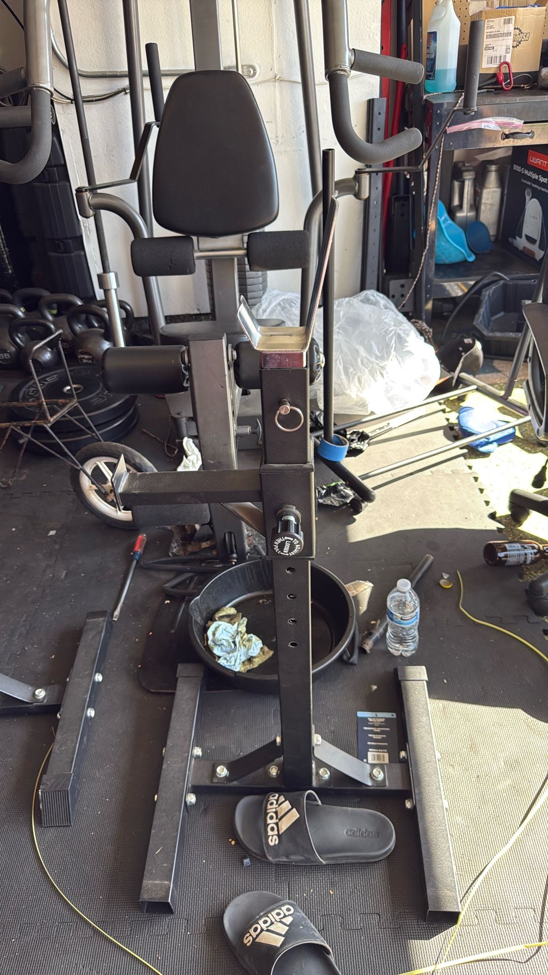 Weight Rack And Bench