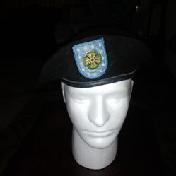 Vintage U.S. 203rd Military Police Beret with emblem