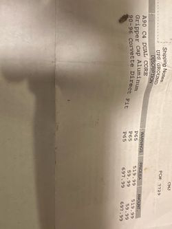 90-96 models auto parts for Corvette