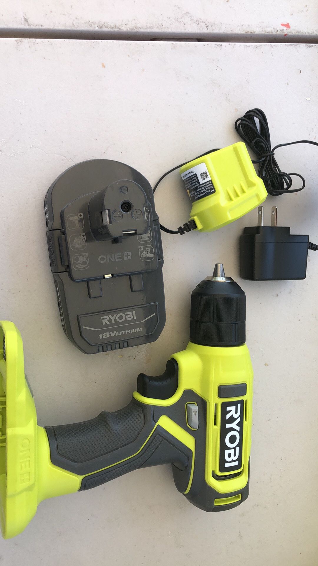Ryobi Drill Set