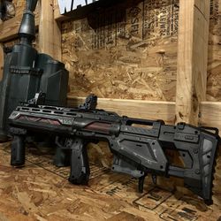 Nerf Gun Repainted & Dc -17 Clone Commando Rifle 
