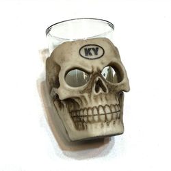 Skull Shot Glass, KY {2844}.[Parma]