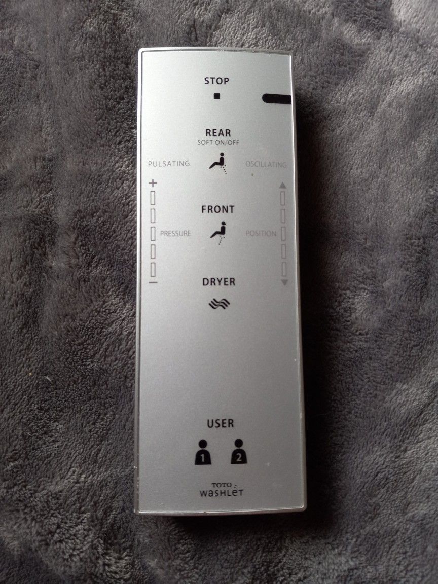 Replacement Remote Control Assembly TOTO WASHLET 