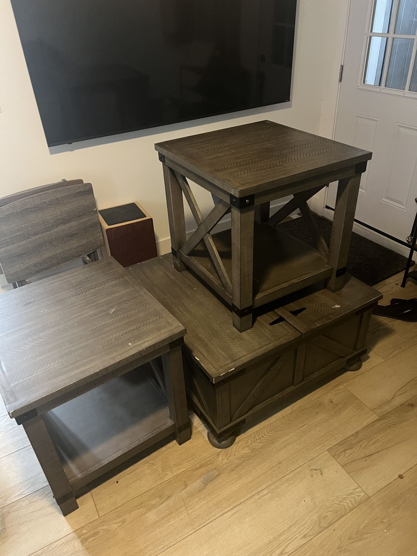Coffee Table And End Tables
