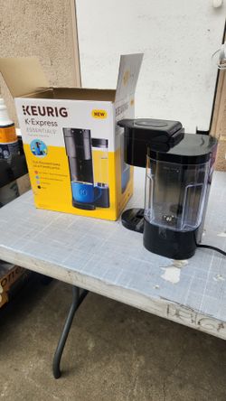 Keurig K-Express Essentials Black Single-Serve K-Cup Pod Coffee Maker