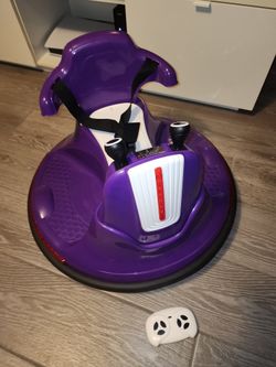 12V Bumper Car for Toddlers 1-3, Baby Ride on Bumper Car, Electric Vehicle for Kids, Ride on Car