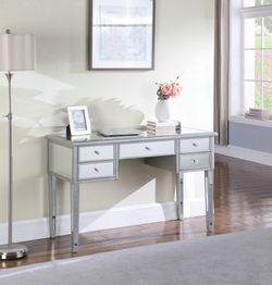 Writing Desk with Mirrored Drawers! Hollywood Glam! Best Prices!