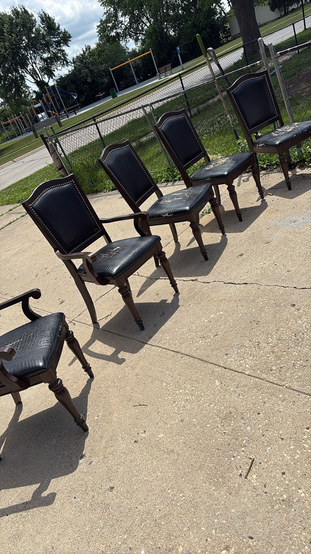 Five Kitchen Chairs