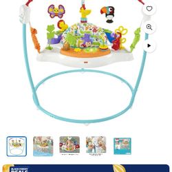 Fisher-Price Animal Activity Jumperoo - Baby jumper , Originally $109