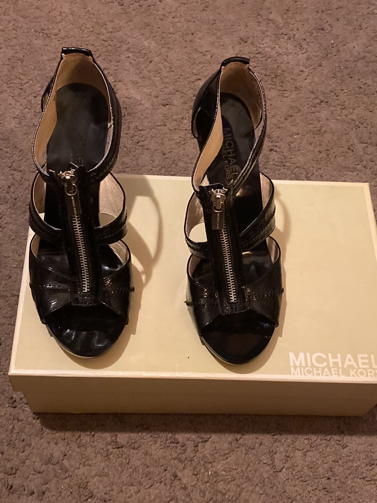Michael Kors T strap 9 heels