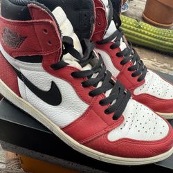 Air Jordan 1 Spider-Man Origin $120 Size 10.5