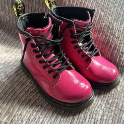 Toddler Hot Pink Dr Martens
