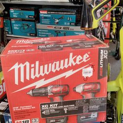 MILWAUKEE M18 COMPACT 2 - TOOL COMBO KIT