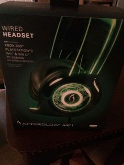 Ps3/xbor 360 headset