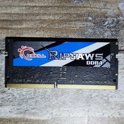 G.Skill Ripjaws 8GB DDR4 SODIMM Laptop Memory