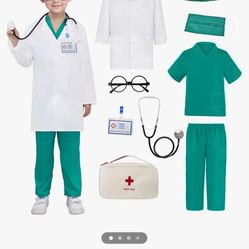 Kids Scrubs Pretend Play Kit