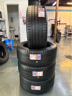 255/45/19 PIRELLI P ZERO  (4 TIRES USED) FOR TESLA