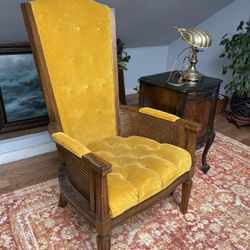 Vintage Yellow Armchair