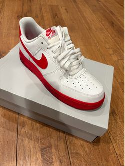 White red Air Force 1 Size 9.5