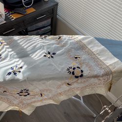 Small Table Cover Sheer