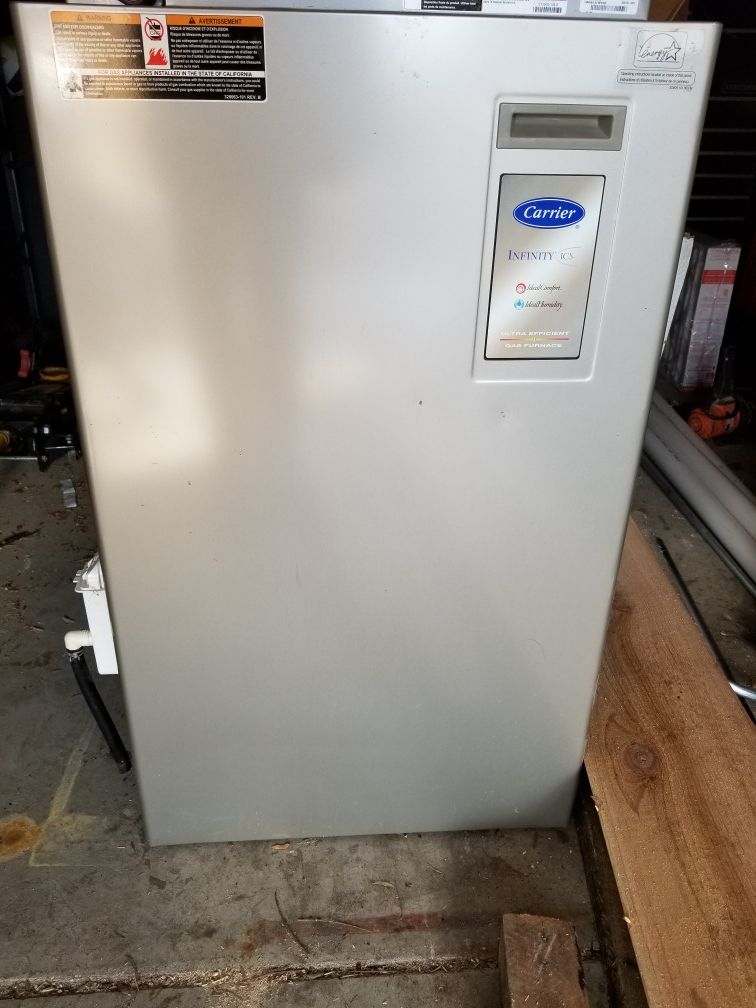 Carrier Infinity Series 96% VS 3 Stage 120000 btu furnace for Sale in  Glenview, IL - OfferUp