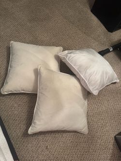 White/Off White Decor Pillows