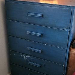 Blue Dresser