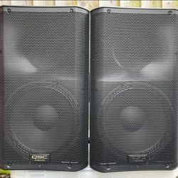 QSC K12 Powered Speakers Pair