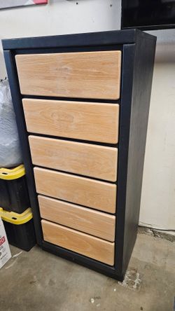 6 drawer slim dresser