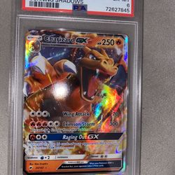PSA 6 2017 Sun & Moon Burning Shadows Charizard GX 20/147 HOLO Pokemon Card  for Sale in Scottsdale, AZ - OfferUp