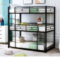 Triple metal Bunk bed 